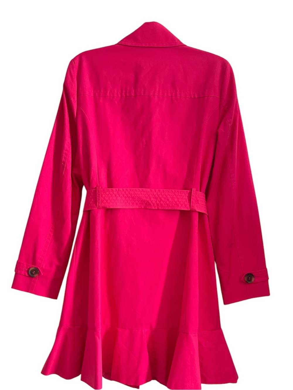 Kate Spade Fuchsia Belted
Trench Coat - Picture 4 of 16